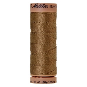 0287 - Dark tan Mettler Silk Finish 40 quilting thread 150m