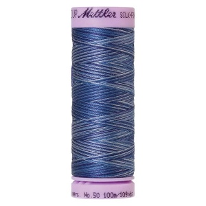 9812 - Evening blue Mettler Silk-Finish Cotton Multi 50 100m