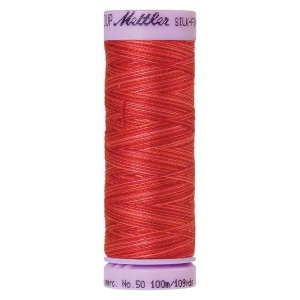 9848 - Strawberry Mettler Silk-Finish Cotton Multi 50 100m