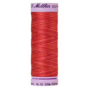 9848 - Strawberry Mettler Silk-Finish Cotton Multi 50 100m