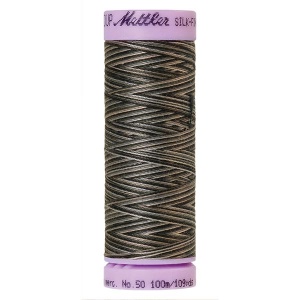 9861 - Charcoal Mettler Silk-Finish Cotton Multi 50 100m