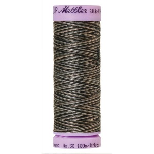 9861 - Charcoal Mettler Silk-Finish Cotton Multi 50 100m
