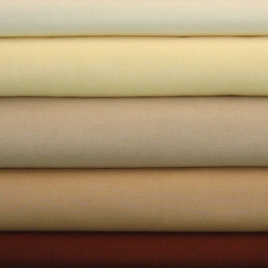 Solids browns & creams 5 fat quarter pack