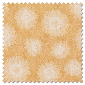 Sunflowers - sunflowers mono pale yellow (per 1/4 metre)