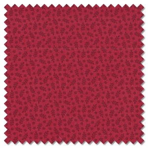 Tonal Ditzys - allover sprigs & flowers rouge (per 1/4 metre)