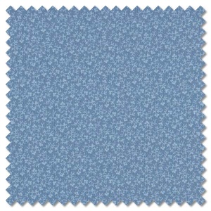 Tonal Ditzys - allover vine & leaf blue indigo (per 1/4 metre)