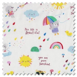 Whatever The Weather - all weather friends cloud (per 1/4 metre)