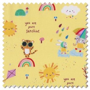 Whatever The Weather - all weather friends sunshine (per 1/4 metre)