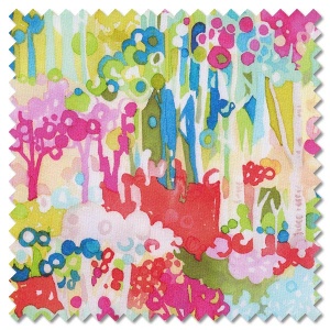 Whimsy Wonderland - forest frolic rainbow (per 1/4 metre)