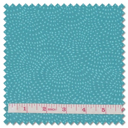 108'' Twist Wide teal (per 1/2 metre)